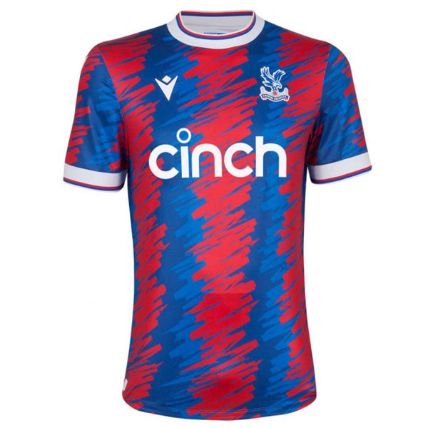 Fussballtrikots Crystal Palace Heim Damen 2022-2023 Rote Blau